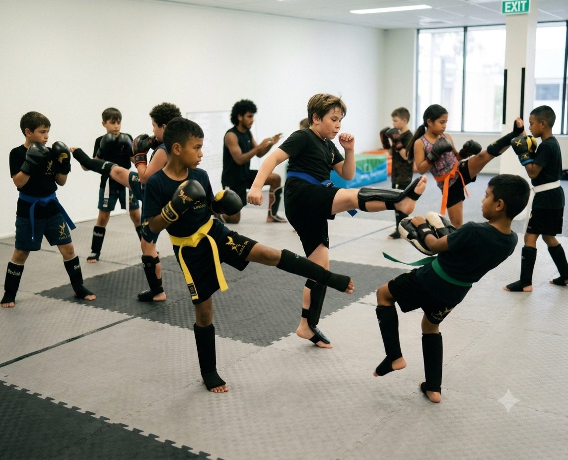 Kids Combat session at Eagle DS